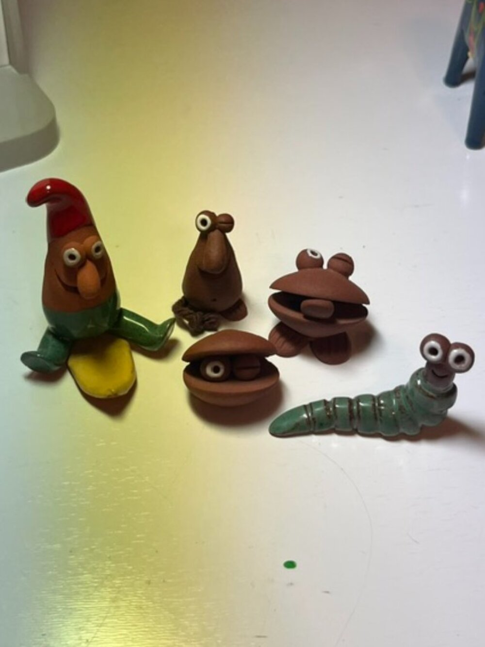 Swedish clay figurines